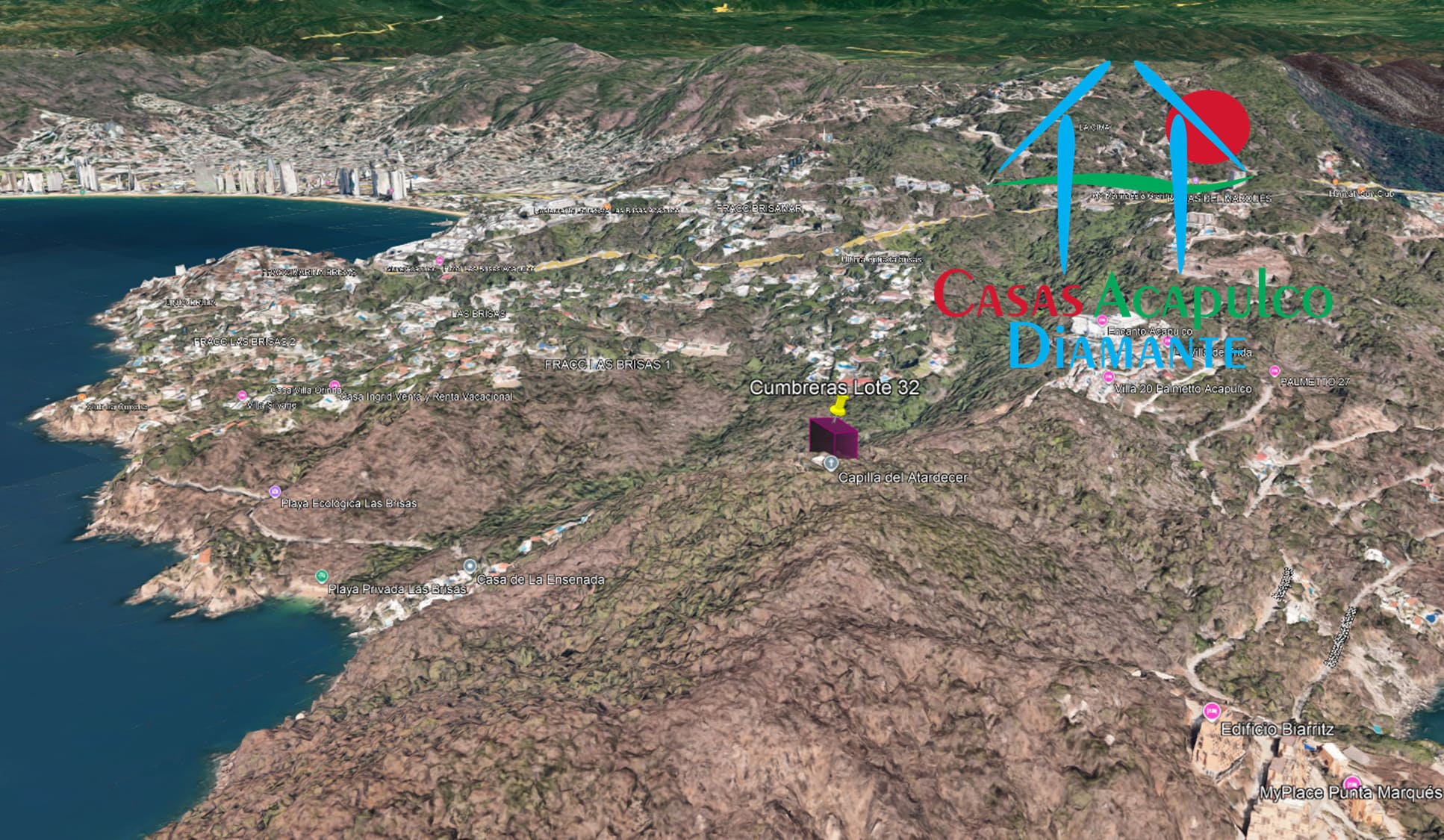 Terreno Brisas del Marqués Cumbreras Lote 32 - Vista aérea 4