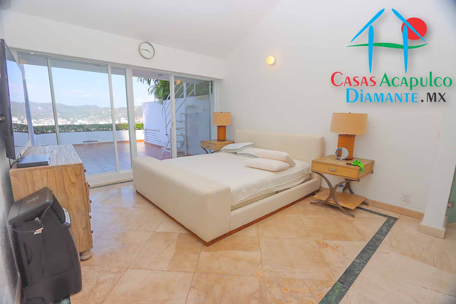 Brisas Diamante villa 82 - Recámara principal 3