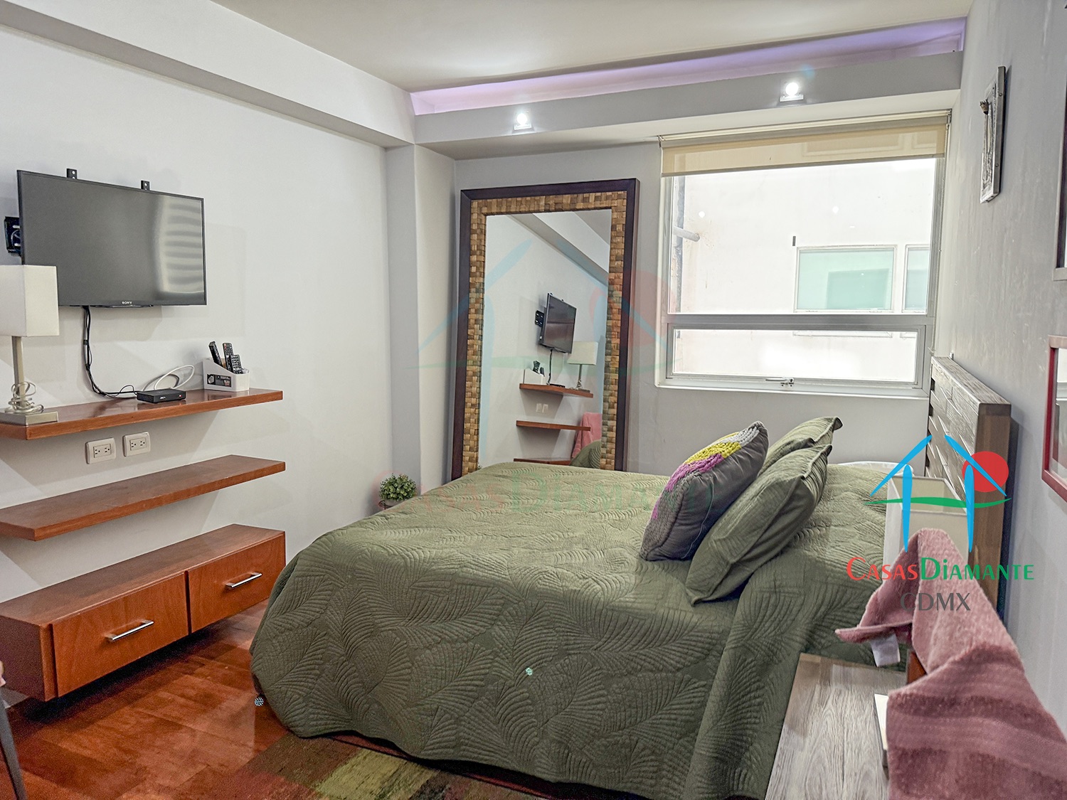 Polanco Departamento Arquímedes - Recámara dos 1