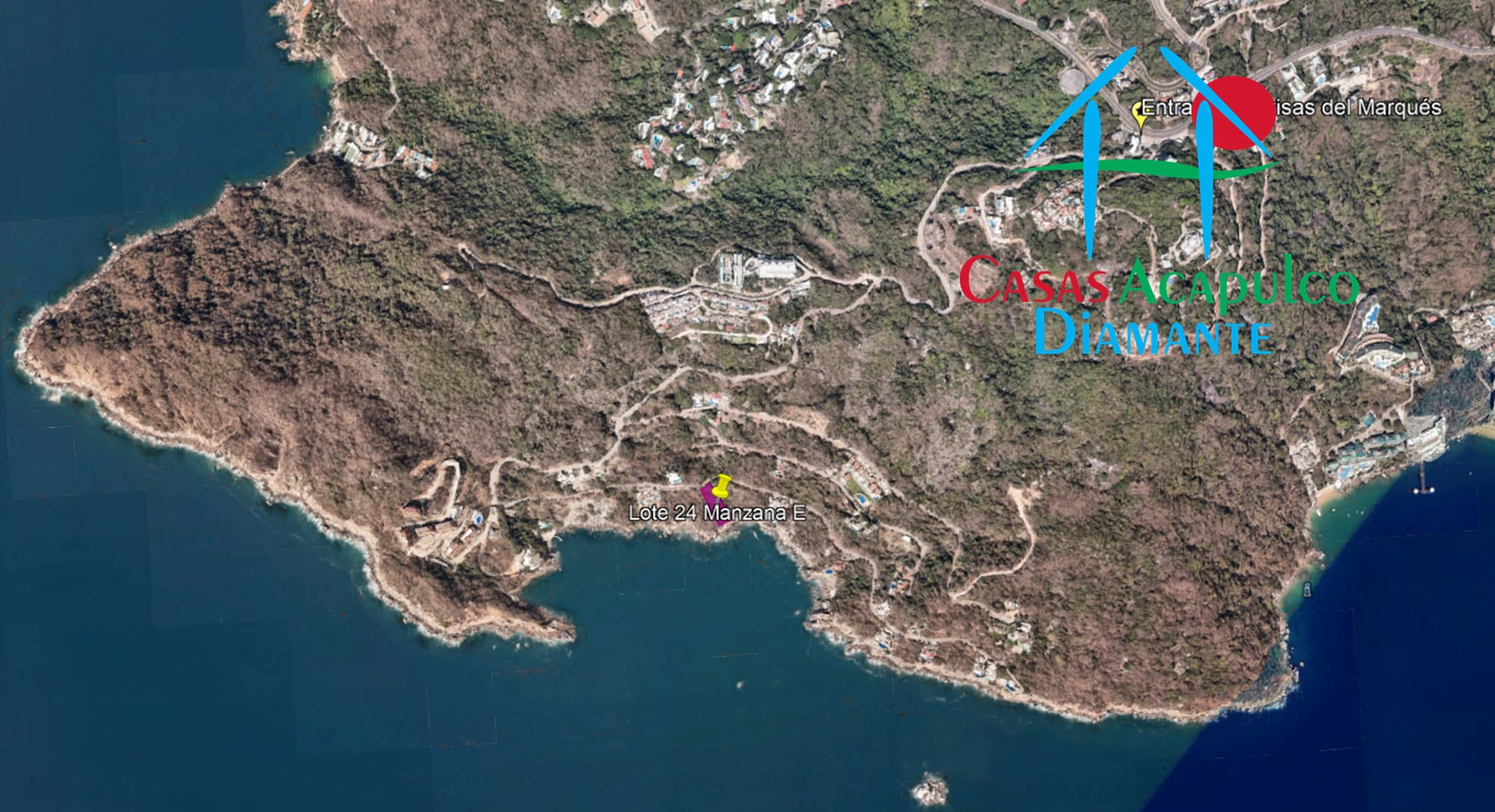 Terreno Brisas del Marqués Manzana E Lote 24 - Vista aérea 1
