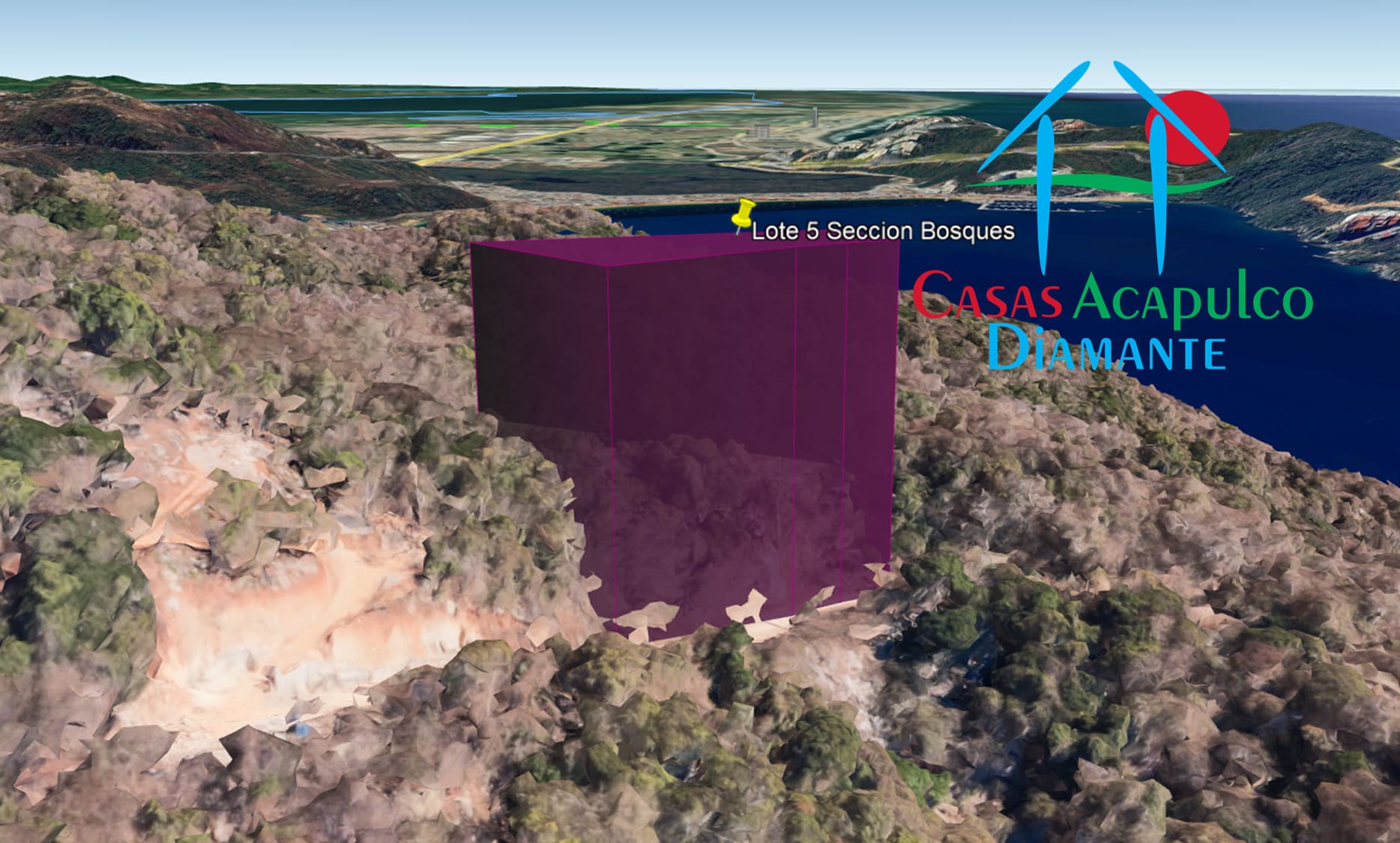 Terreno Brisas del Marqués Bosques lote 5 - Vista aérea 4