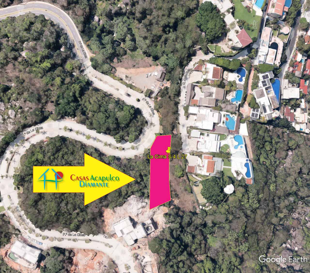Terreno La Cima S4 L27 - Vista aérea 3