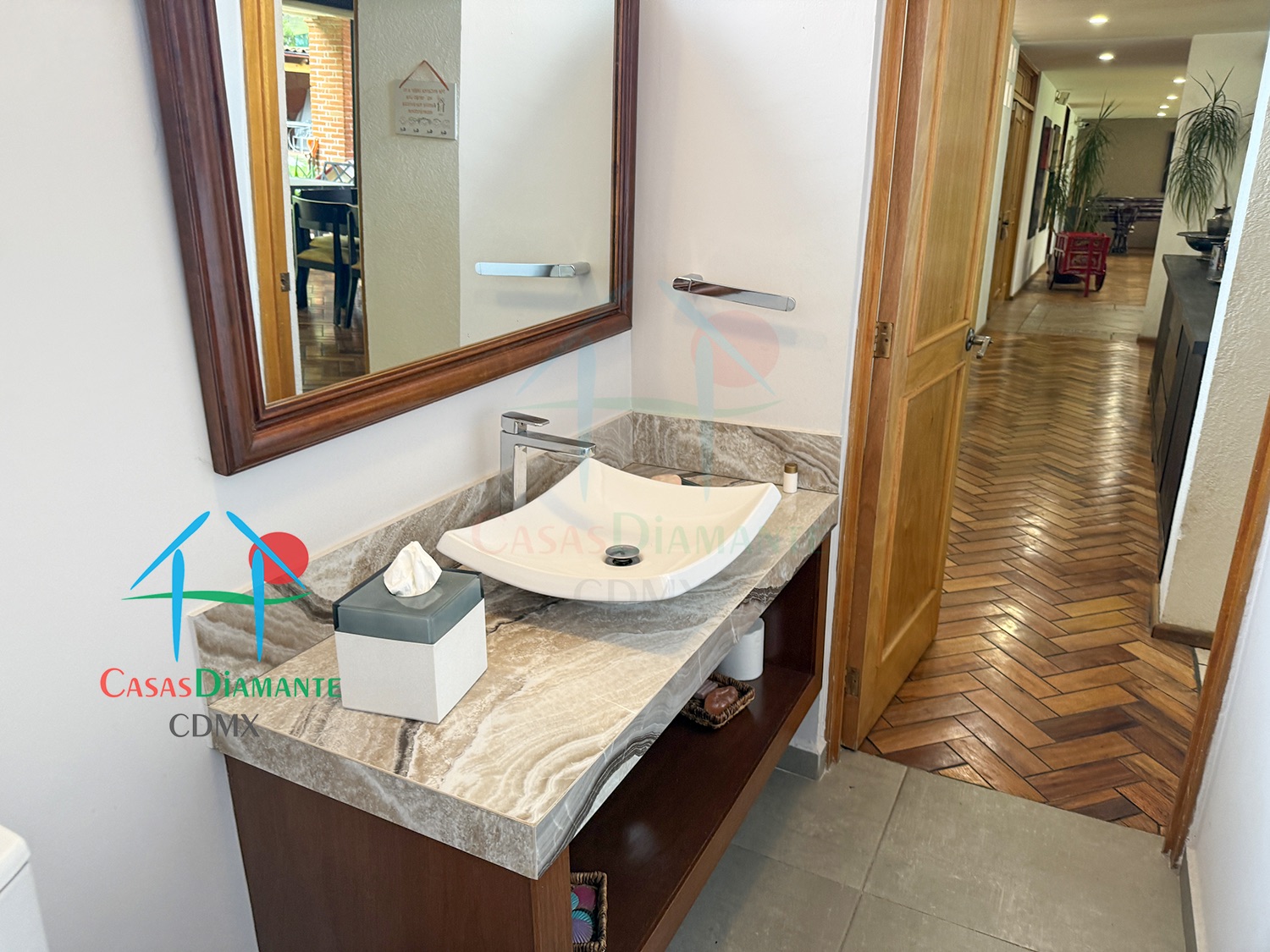 Jardines del Pedregal Casa Alan ACJ - Baño de visitas 4