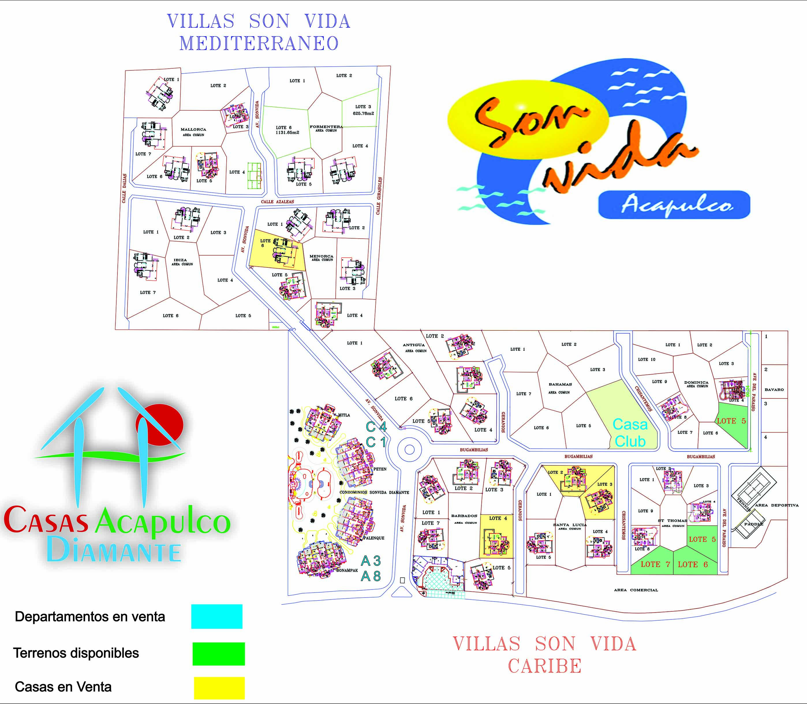 Terreno Son Vida Formentera 1 - Plano 1