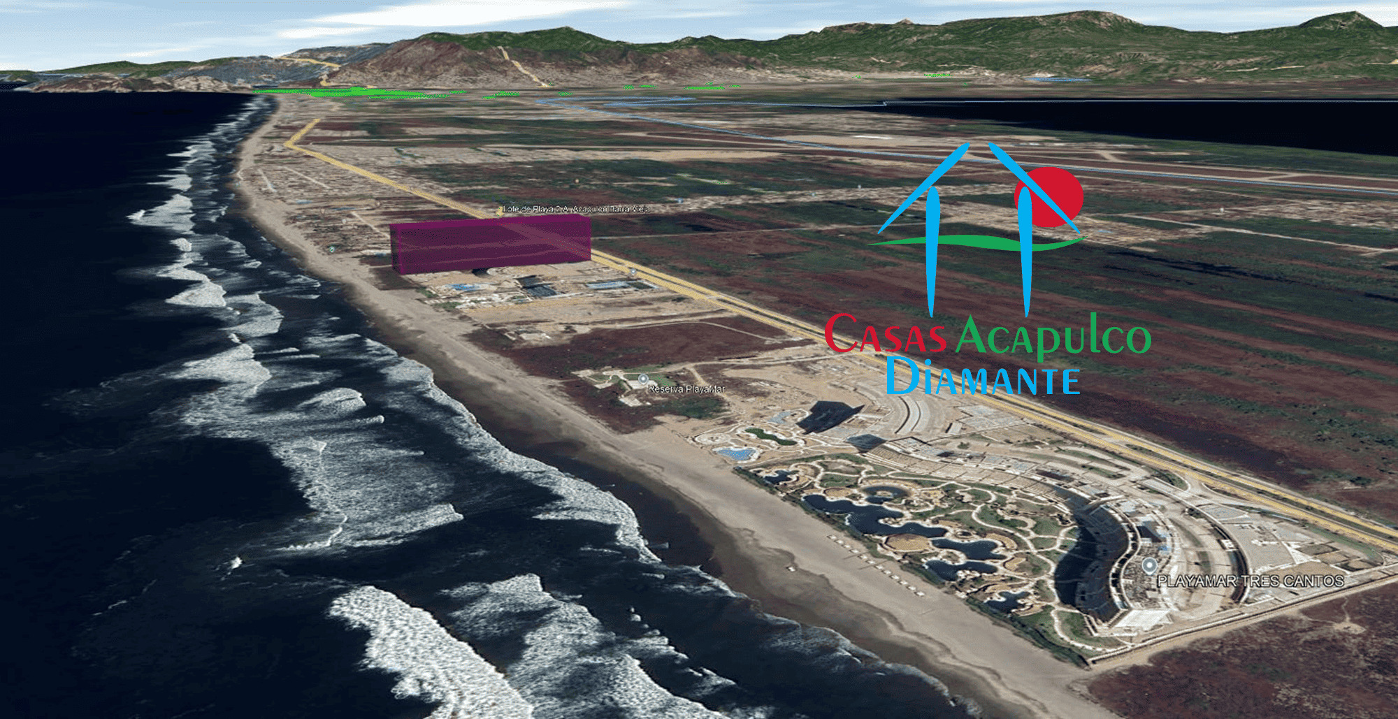 Terreno Barra Vieja Lote de playa 2A - Vista aérea 4