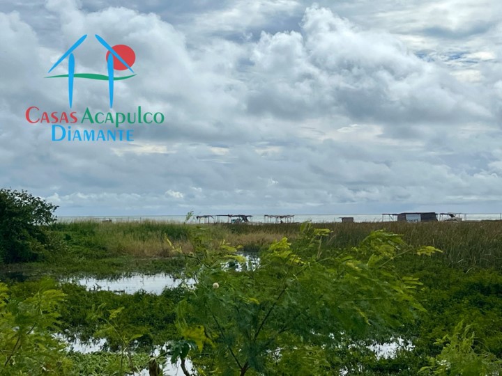 Terreno Barra Vieja Lote de playa 2A - Vista hacia y desde el lote 3