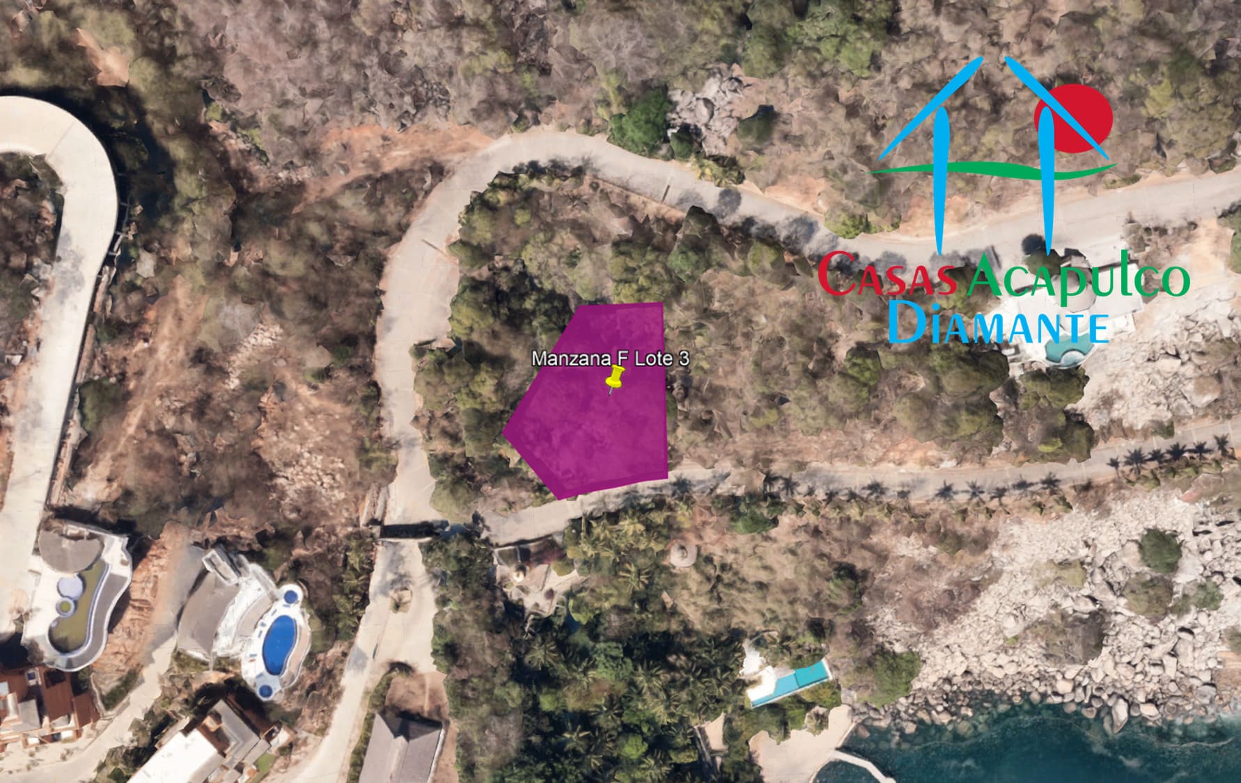 Terreno Brisas del Marqués Manzana F Lote 3 - Vista aérea 1