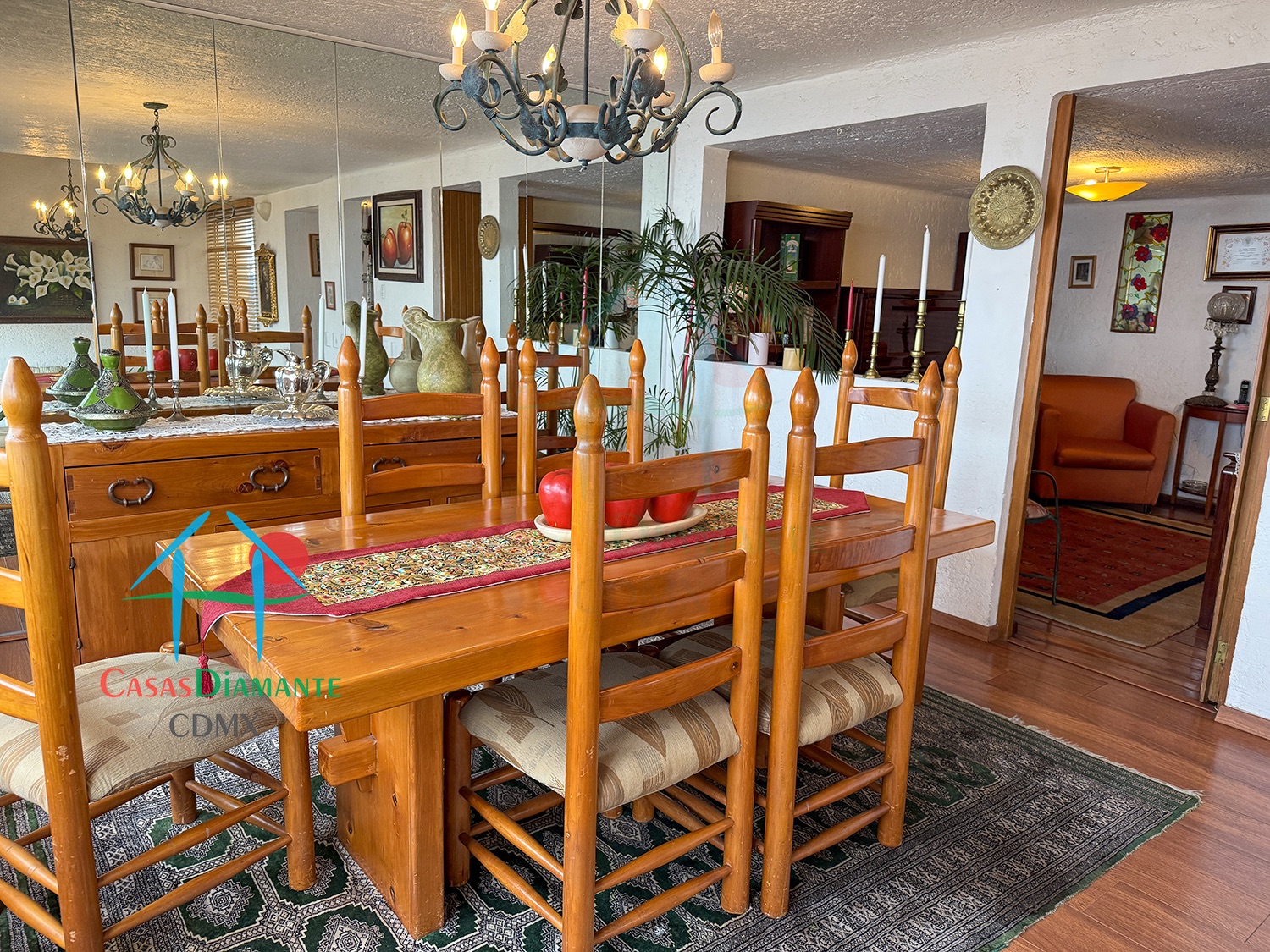 Desierto de los Leones Casa Claudia EHIB - Comedor 1