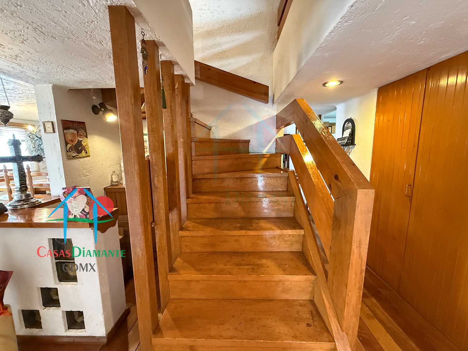 Desierto de los Leones Casa Claudia EHIB - Escaleras 3