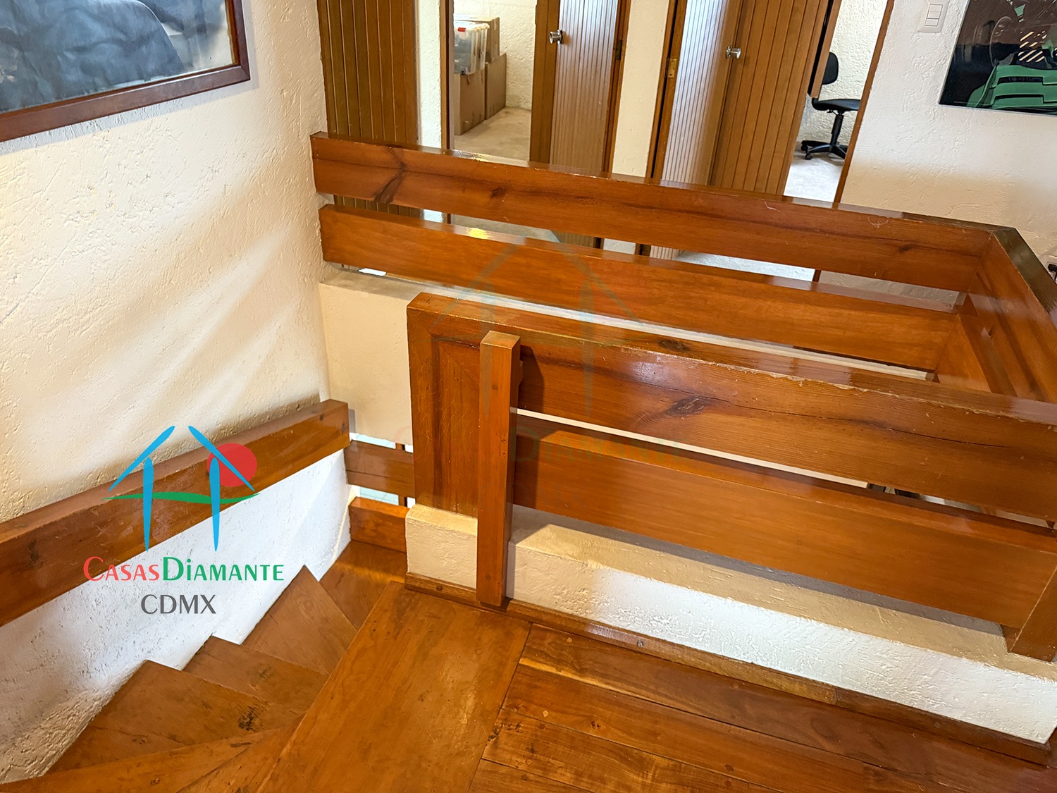Desierto de los Leones Casa Claudia EHIB - Escaleras 5