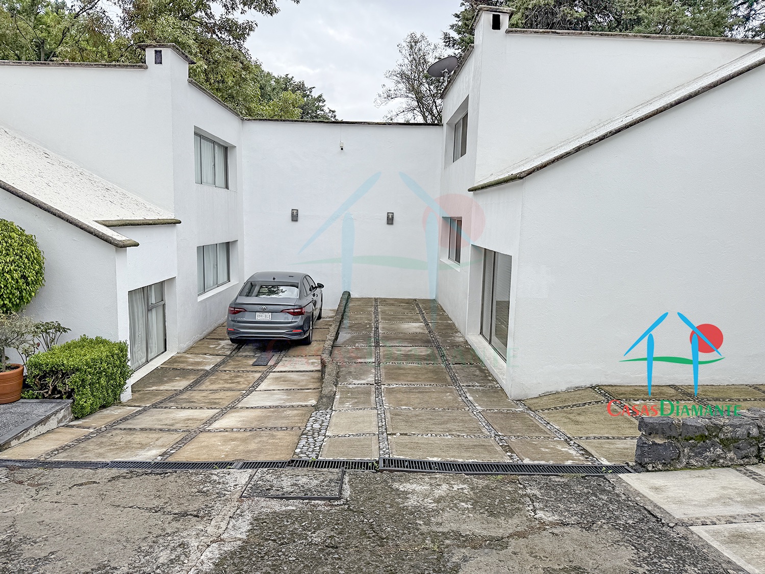 Desierto de los Leones Casa Claudia EHIB - Estacionamiento 1