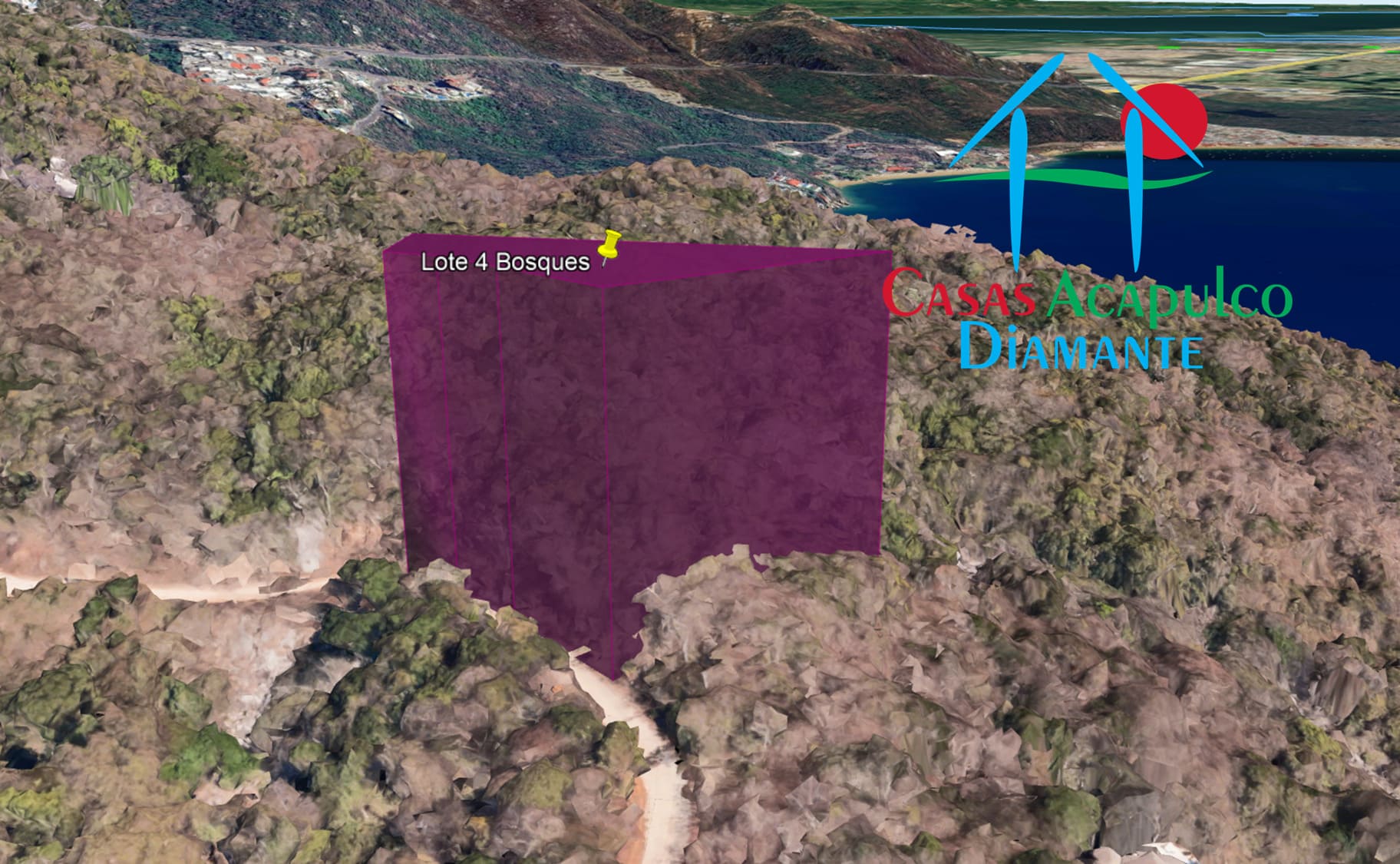 Terreno Brisas del Marqués Bosques lote 4 - Vista aérea 5