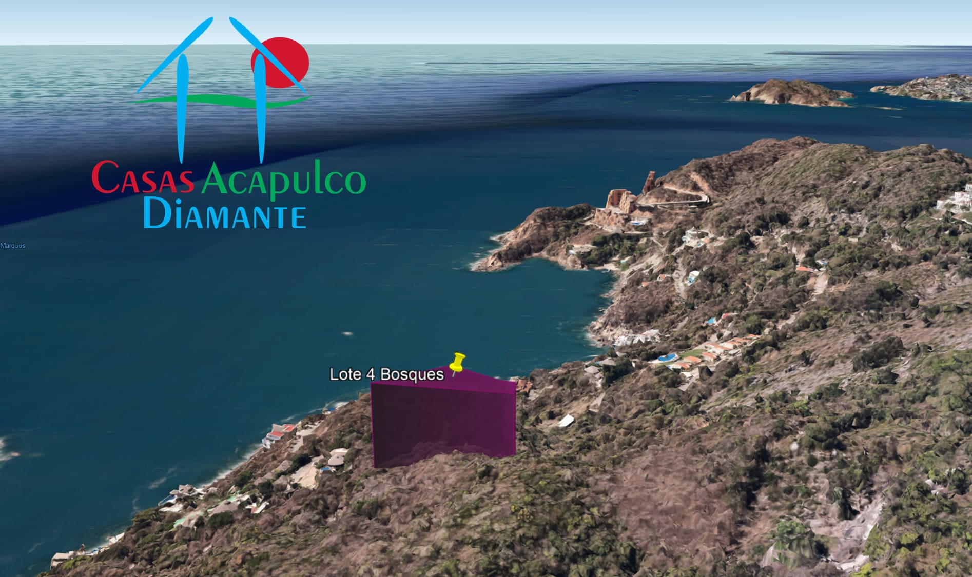 Terreno Brisas del Marqués Bosques lote 4 - Vista aérea 8