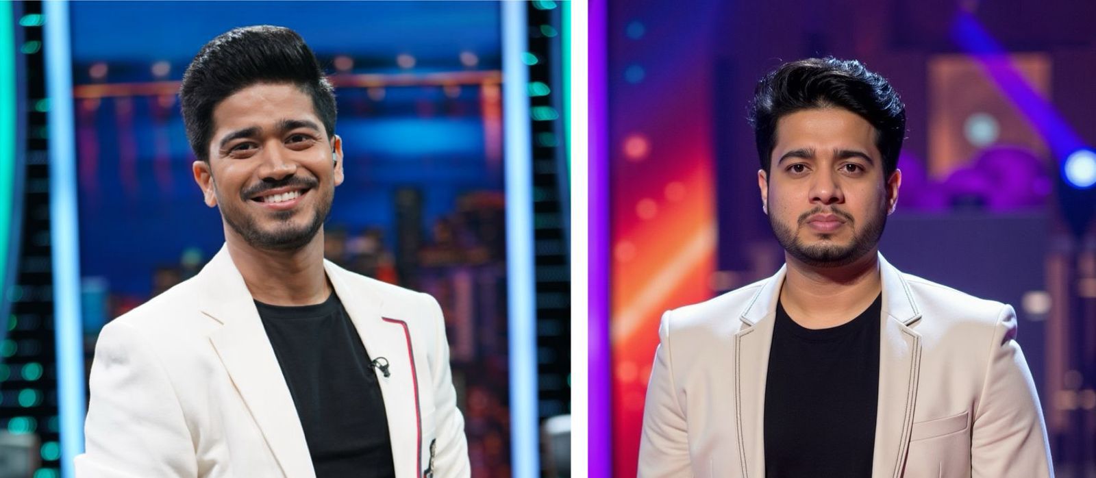 Azhar (left) and Manish (right)