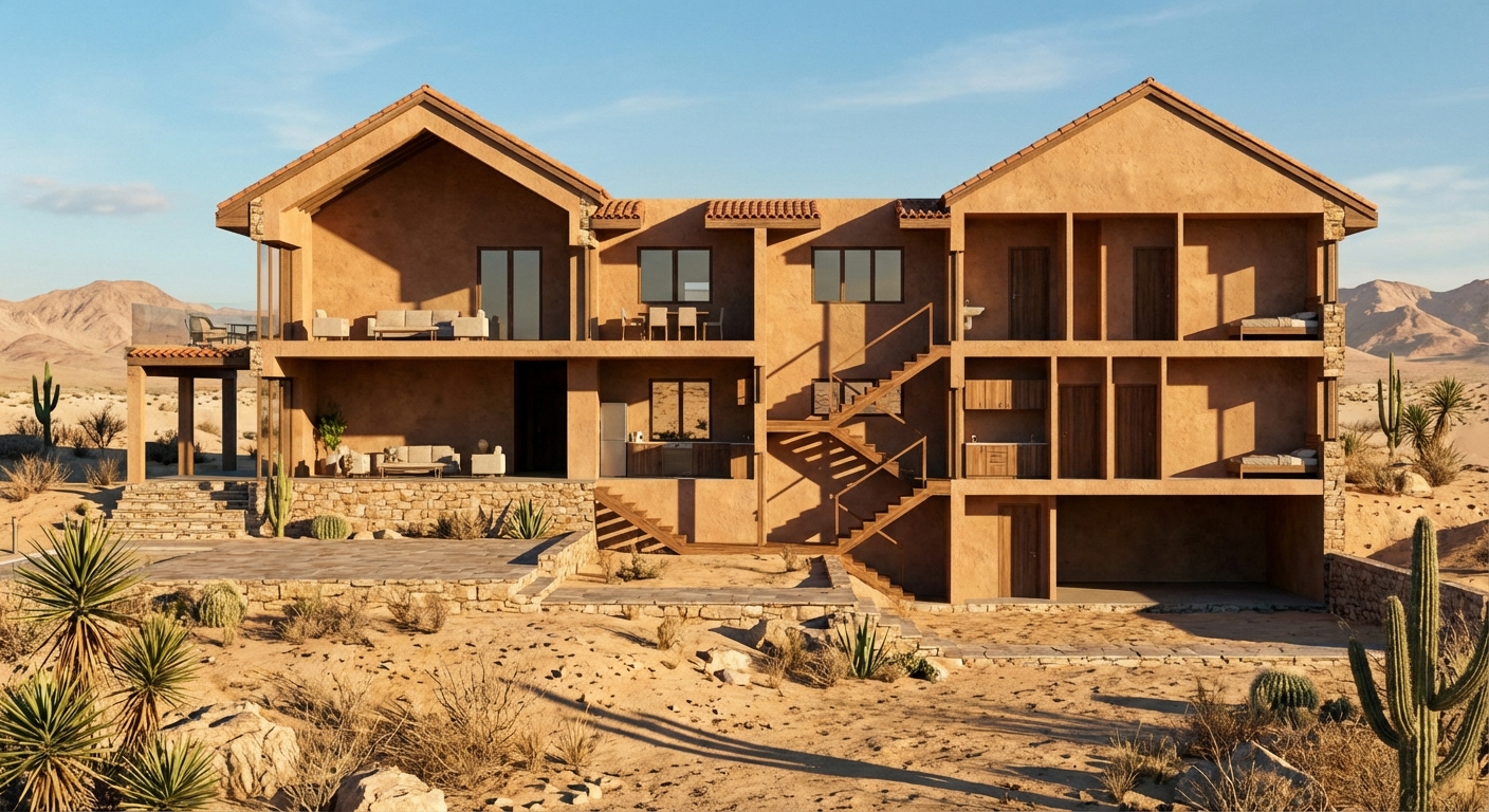 CAD Render - Desert