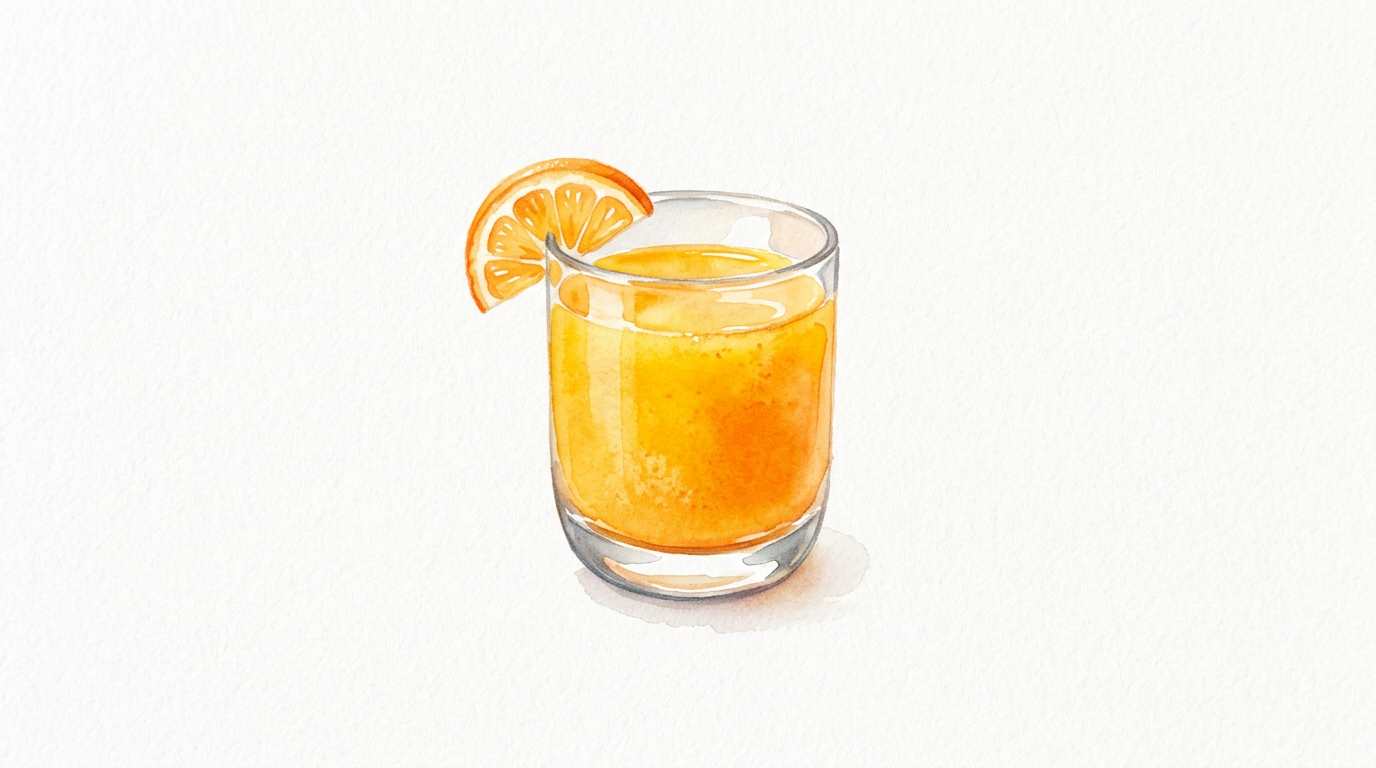 Orangensaft frisch gepresst 2dl
