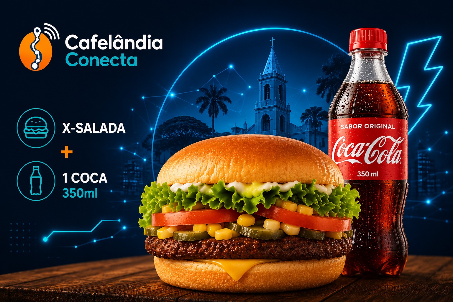 Combo X-Salada + Coca