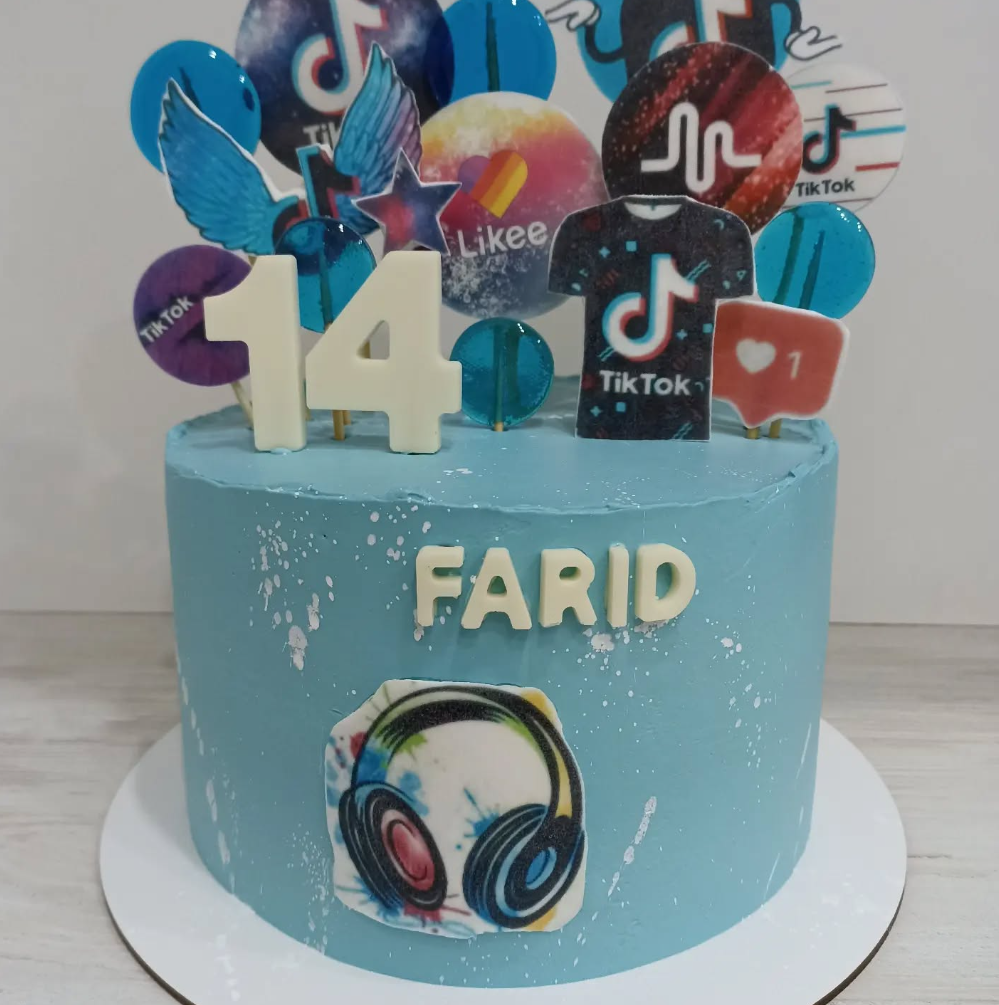 Tort Tematic Social Media: TikTok, Likee și Toppere Personalizate