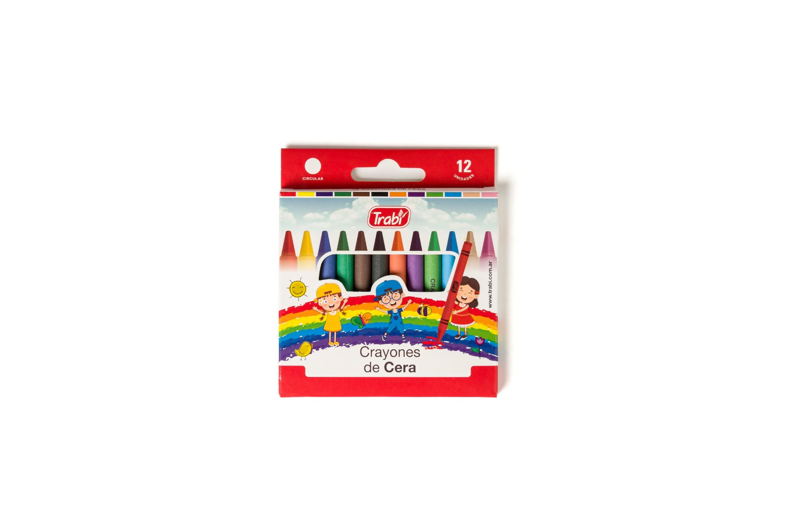 Crayones cera x 12 trabi