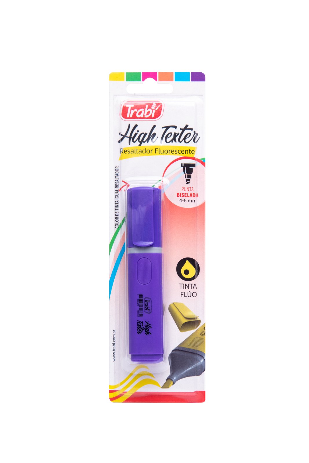 Resaltador trabi fluo amarillo
