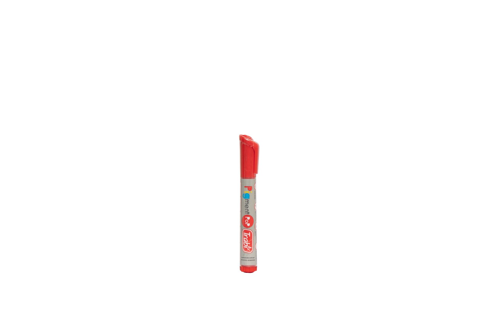Marcador pigment pop rojo