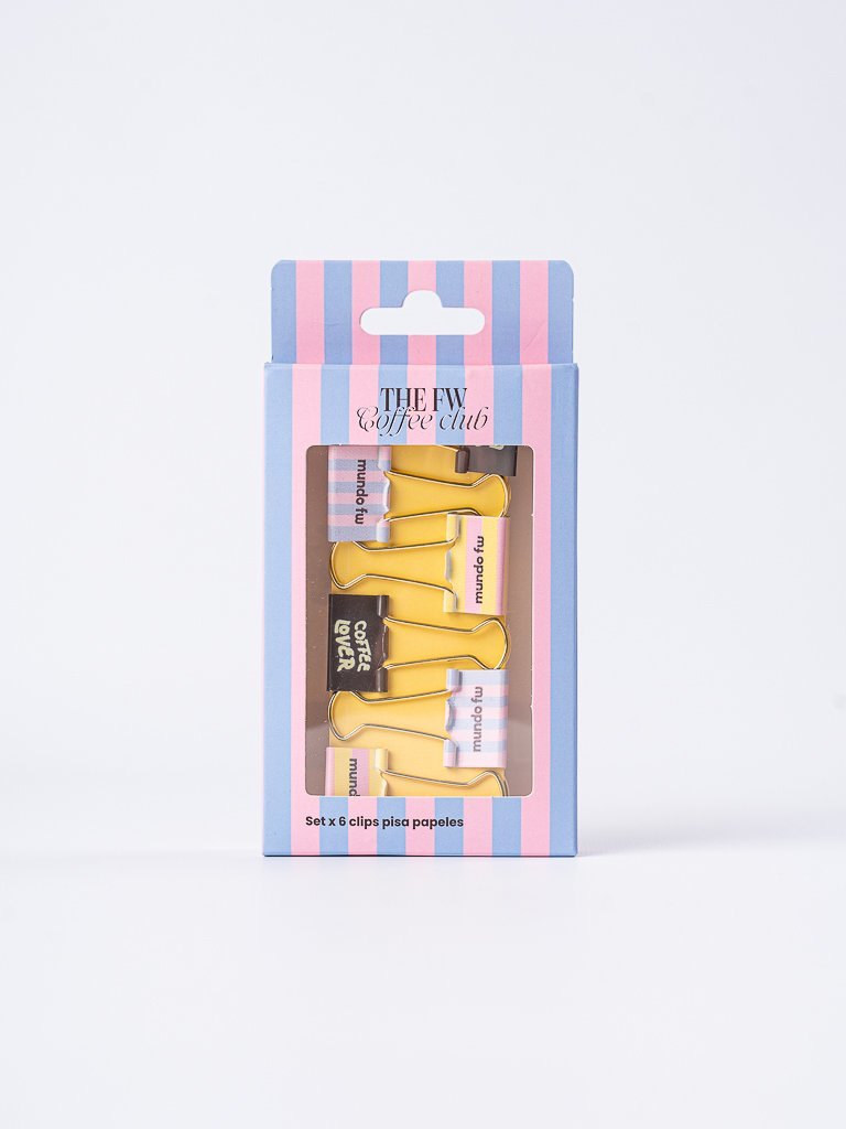 Binder clips fw coffe