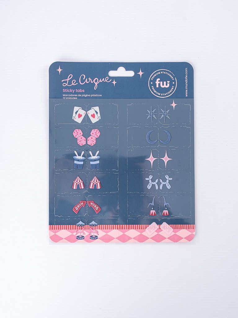 Sticker tabs le cirque