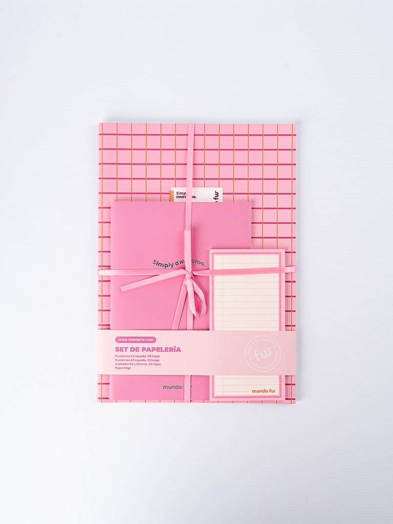 Set papeleria simply awesome