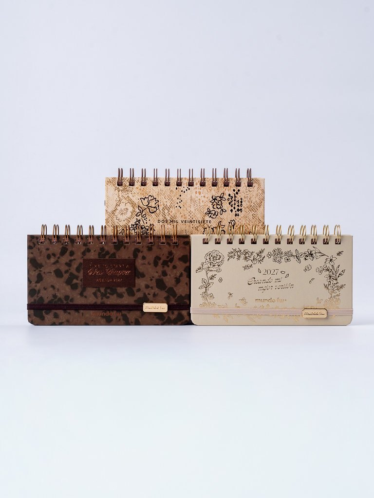 Agenda semanal pocket c/esp boho