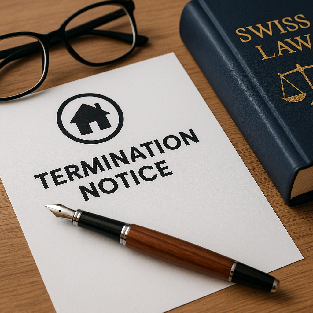 Résiliation de bail en Suisse : ce que dit la loi