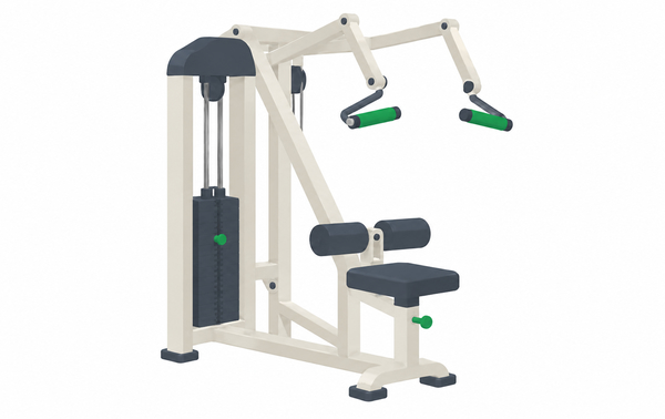 Lat pulldown machine
