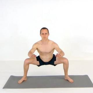 Wide squat