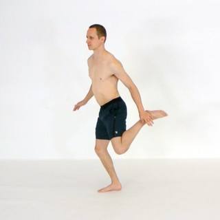 Jumping tap foot side