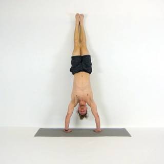 Back-to-wall handstand