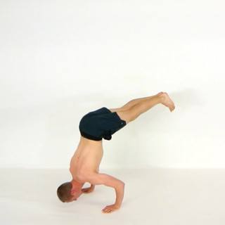 Bent-arm pike press-to-handstand