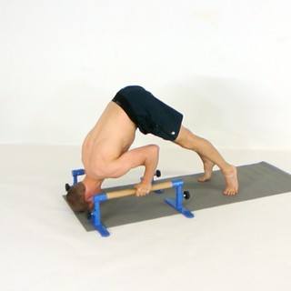 Deep pike pushup