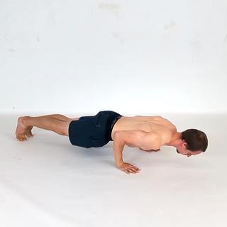 Bottom pushup hold