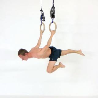 One-leg back lever