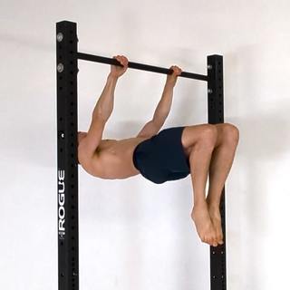 Half layout front lever