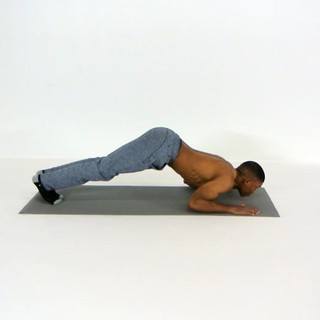 Tiger bend pushup
