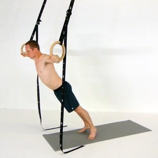 Incline chest ring flys