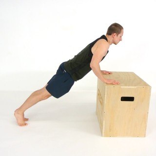 Incline pushup