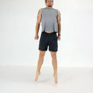 Jumping deep squat