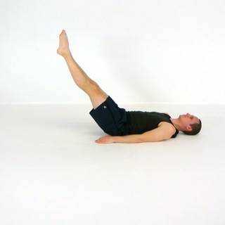 Lying legs raise