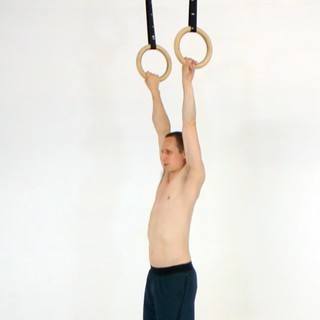 Hanging internal rotation