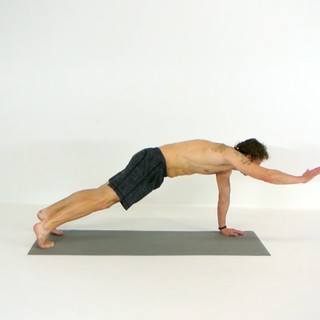 One-arm plank