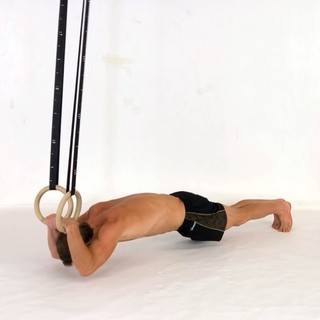 Rings triceps extension