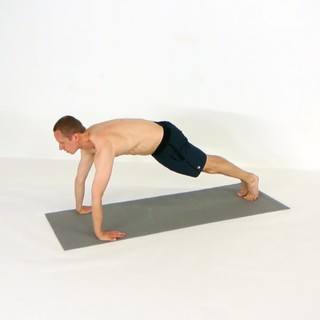 Plank fingers back