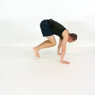 Plank squat thrust