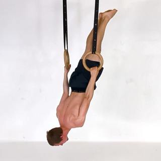 Back lever lean 15°